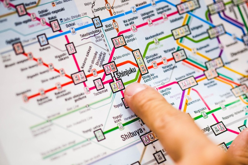 東京都　路線図